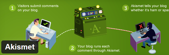 screenshot of the akismet plugin at WP.org