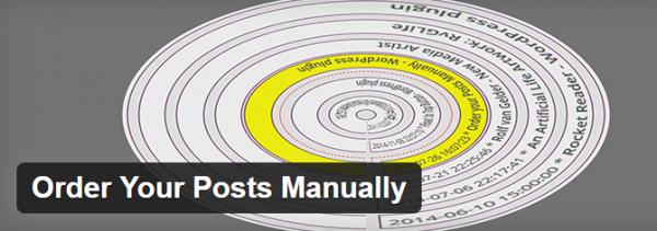 Order Your Posts Manually image