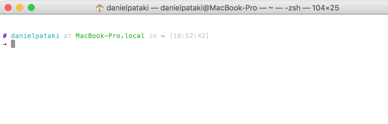 Basic OSX Terminal