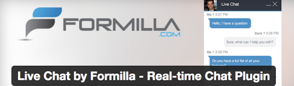 Live Chat by Formilla Plugin image