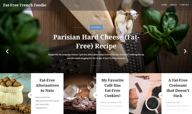 An example site that has been migrated.