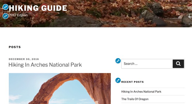 In-Place Editing in Twenty Seventeen