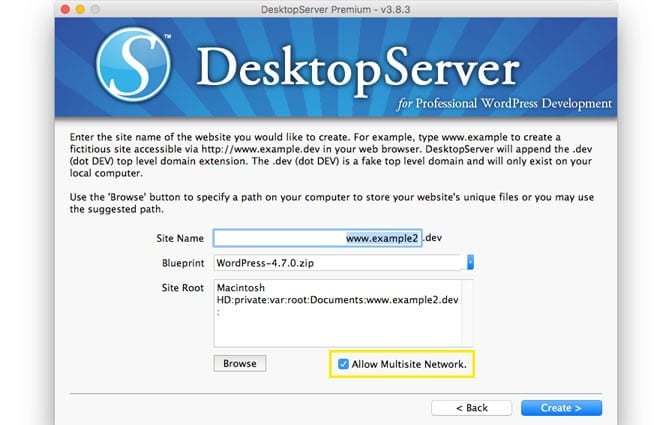 Install wizard