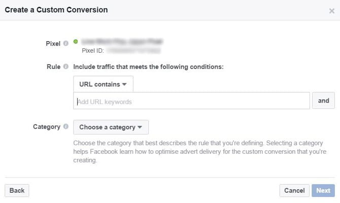 Creating a custom conversion.