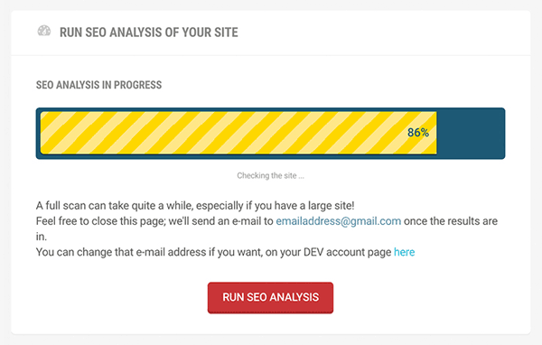 Run an SEO analysis of your website and get insights into how you can make improvements with SmartCrawl.