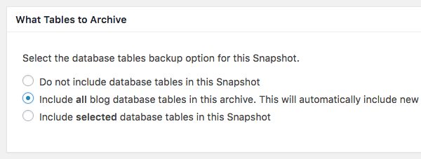 Snapshot Pro live to staging database\.