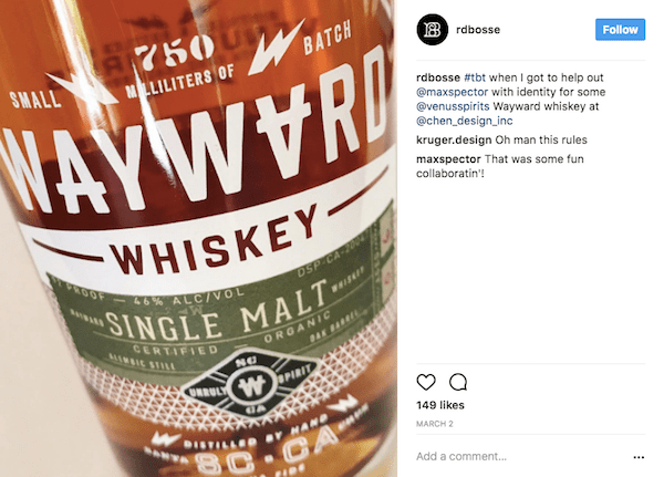 Instagram is an ideal platform for cross promotion with other brands.