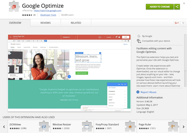 Google Optimize
