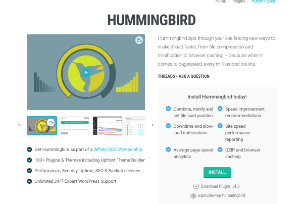 Hummingbird performance plugin