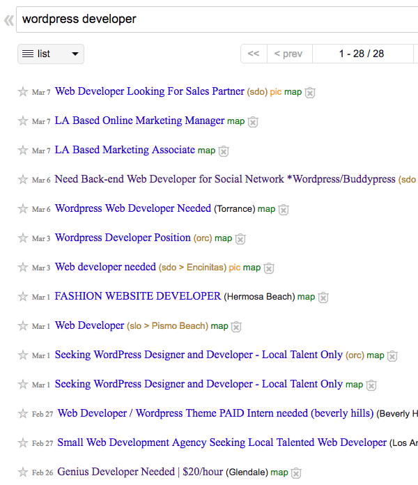 An example of a SearchTempest search.