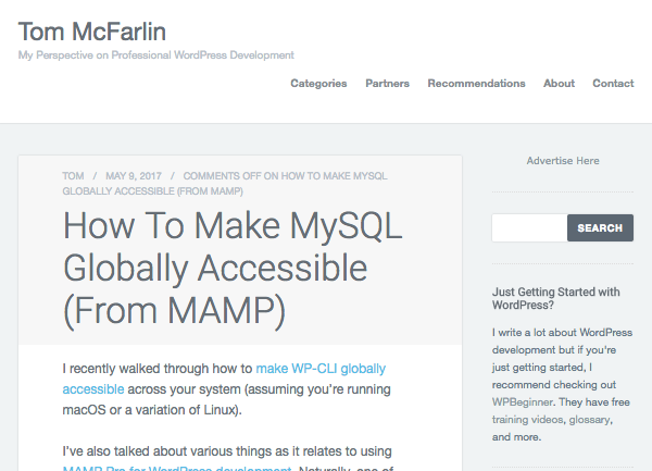 Tom McFarlin's blog
