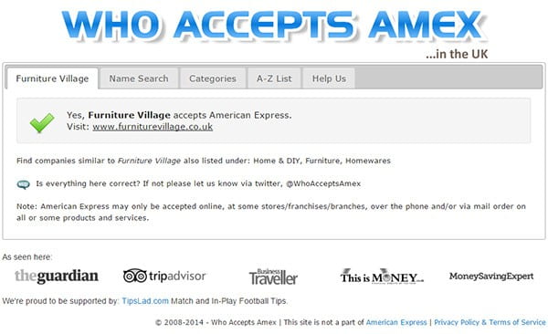 Amex A/B test