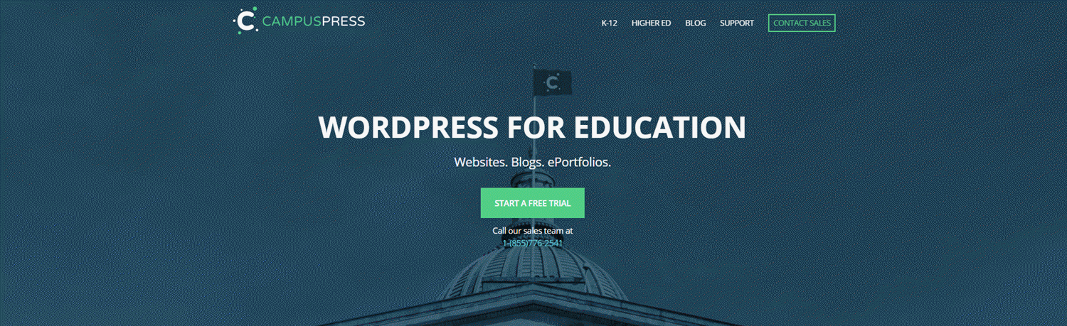 The CampusPress Home Page