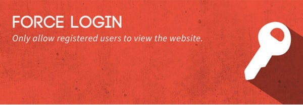 Force Login image