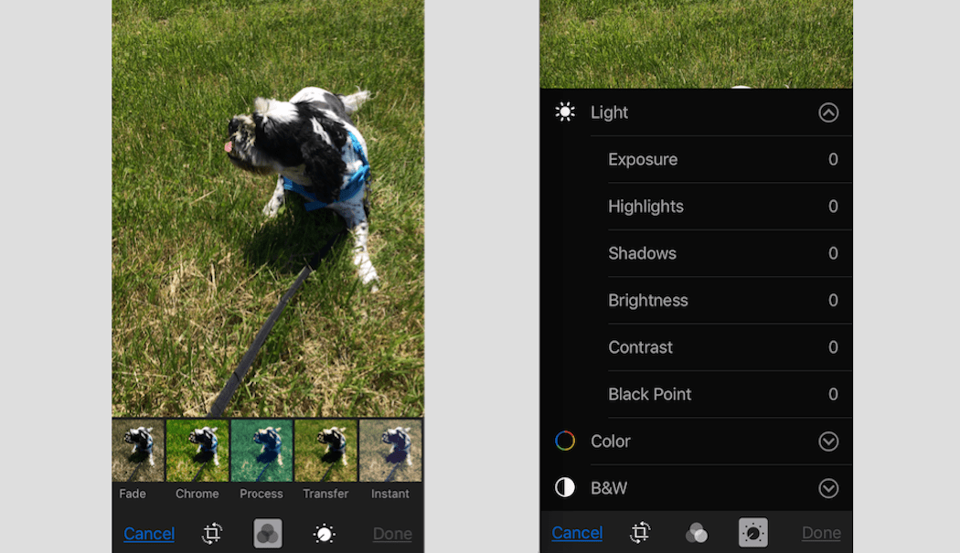 Image Filters - Smartphone Filter Adjustment