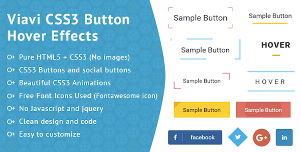 Viavi CSS3 Button Hover Effect image