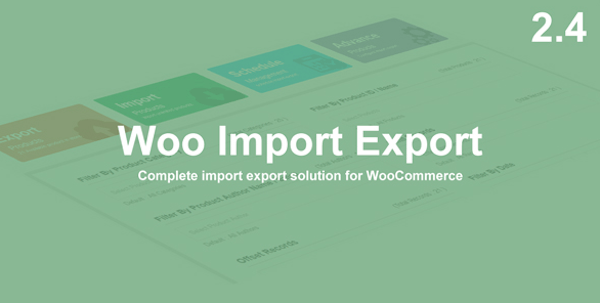 Woo Import Export Plugin image