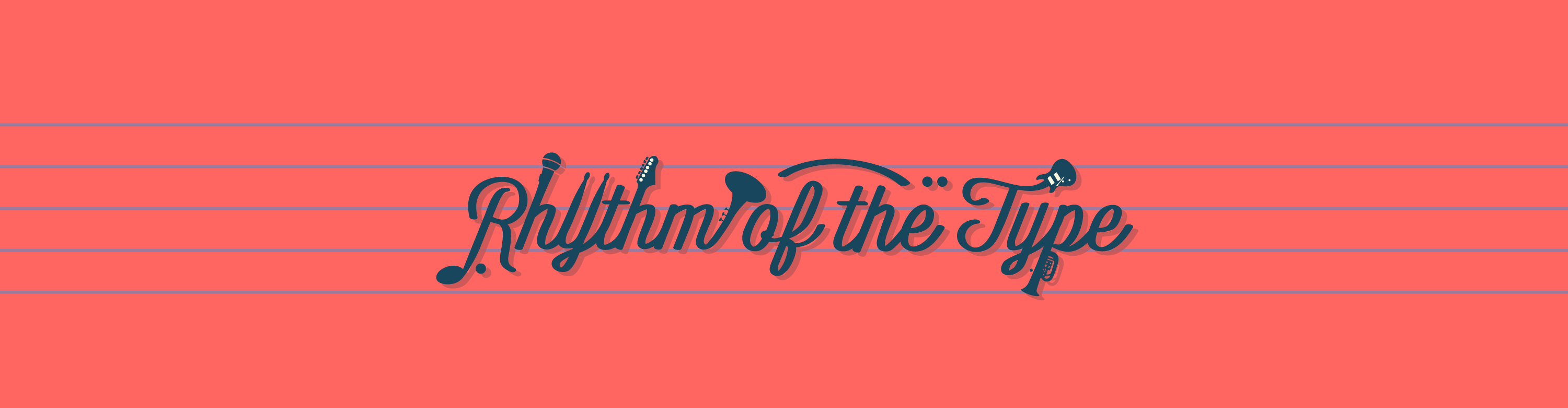 Words shaped like instruments