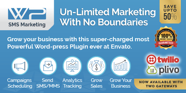 SMS for WordPress - WordPress SMS Marketing Plugin
