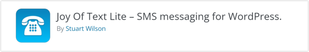 Joy of Text plugin.