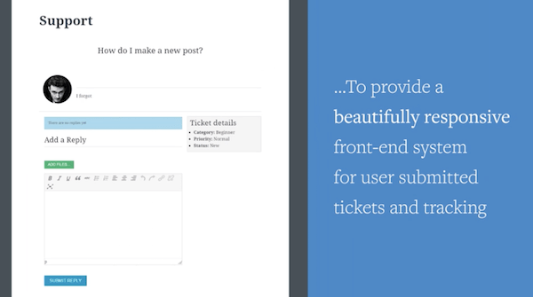 Support System Plugin