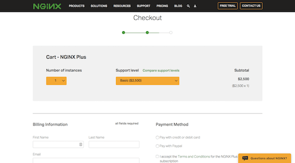NGINX.com website