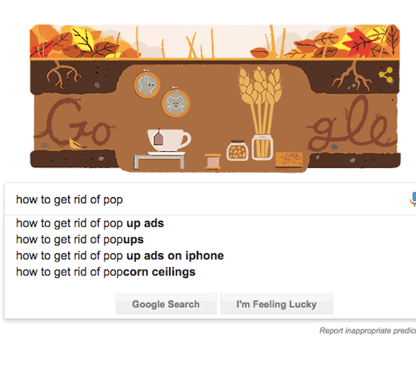 Google autocomplete