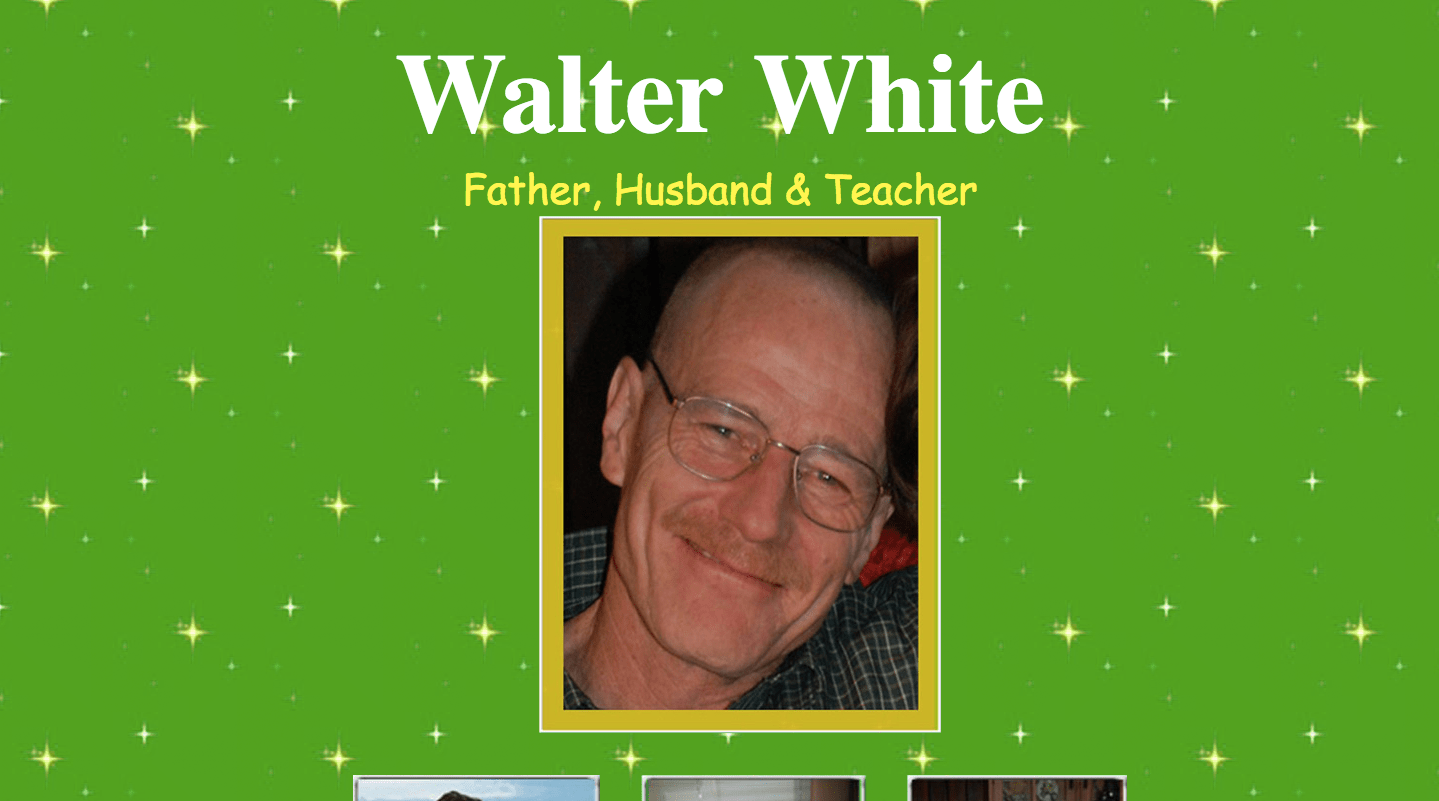 Scary Website - Breaking Bad
