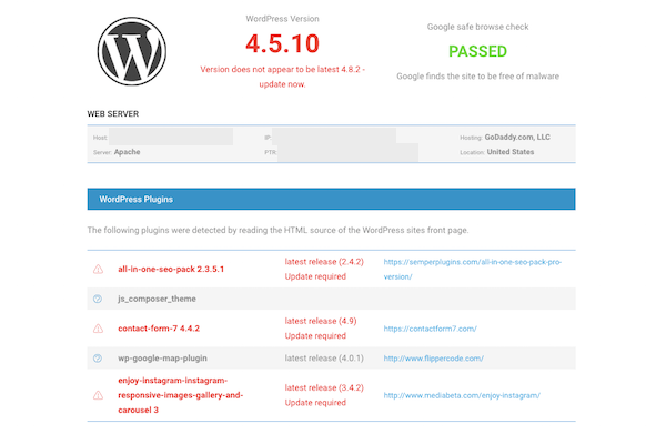 WPRecon WordPress Uptime & Security Monitoring image