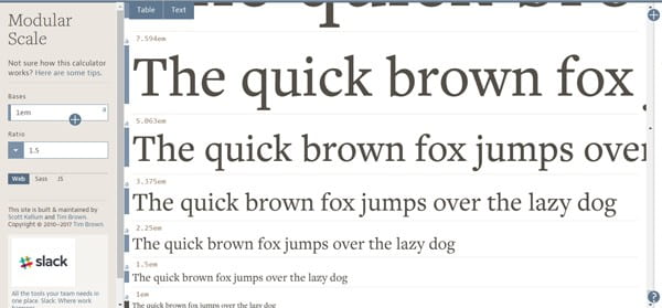 Use tools like Modularscale to choose the sizes of various typographic elements