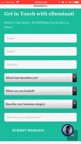 Perfect Contact Form - Elluminati Adaptive Keyboard