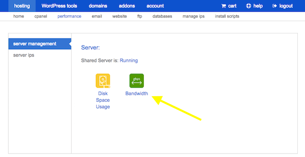 Server issues - Bandwidth Server Management