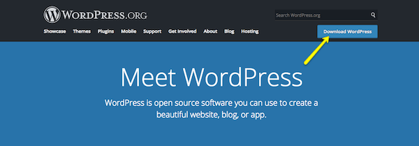Server issues - Download WordPress