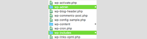 Server issues - WordPress Folders