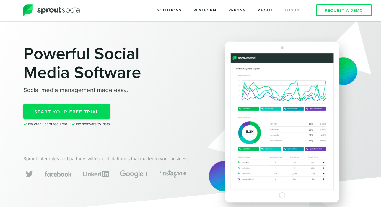 website menu design