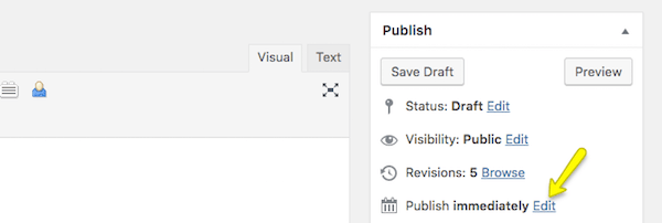 Publish Settings