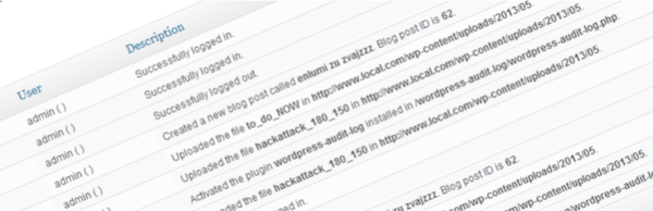 WP Security Audit Log Plugin image