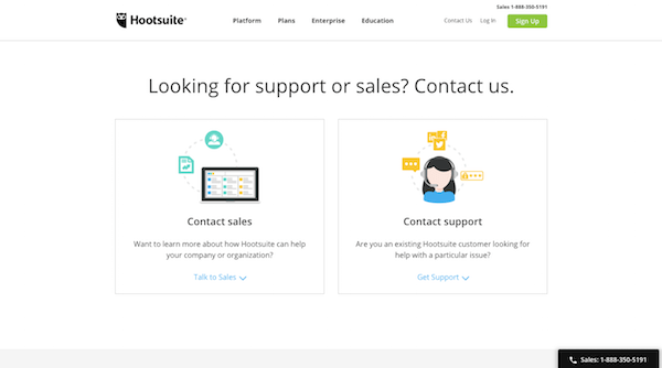 Hootsuite Contact