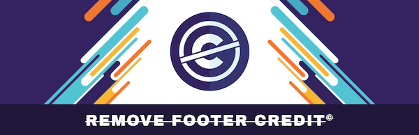 Remove Footer Credit image