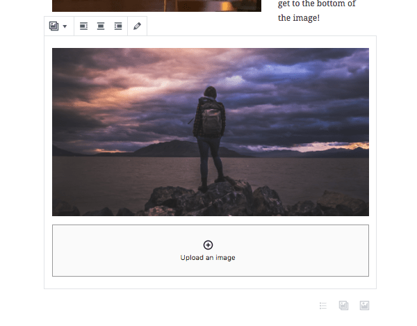 creating a gallery block