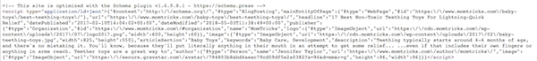 Schema Plugin markup