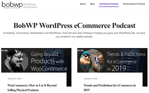 BobWP WordPress eCommerce and Do the Woo image