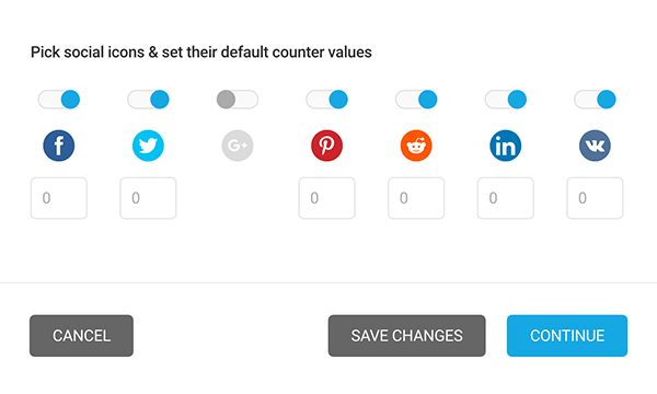 Google Plus hustle integration toggled off