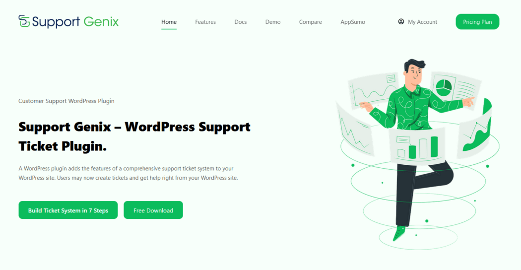 Support Genix – WordPress Support Ticket Plugin