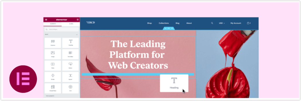 elementor banner