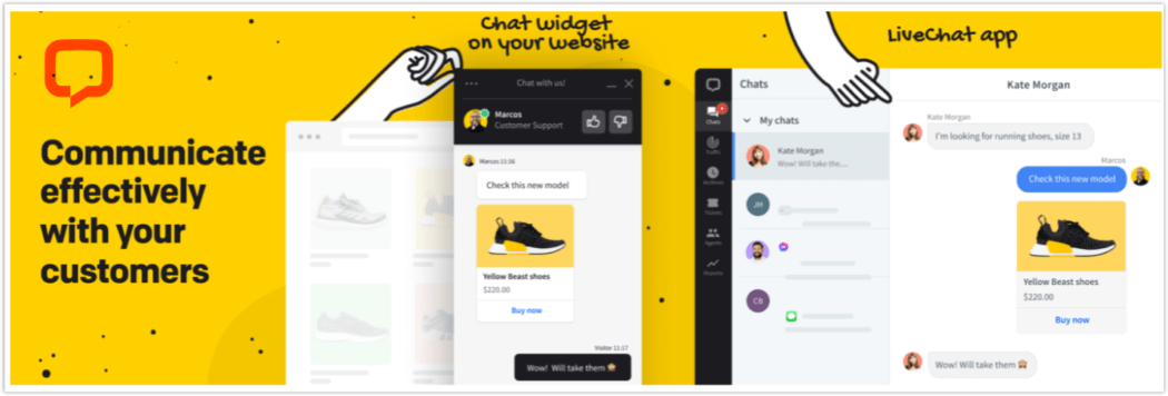 live chat banner