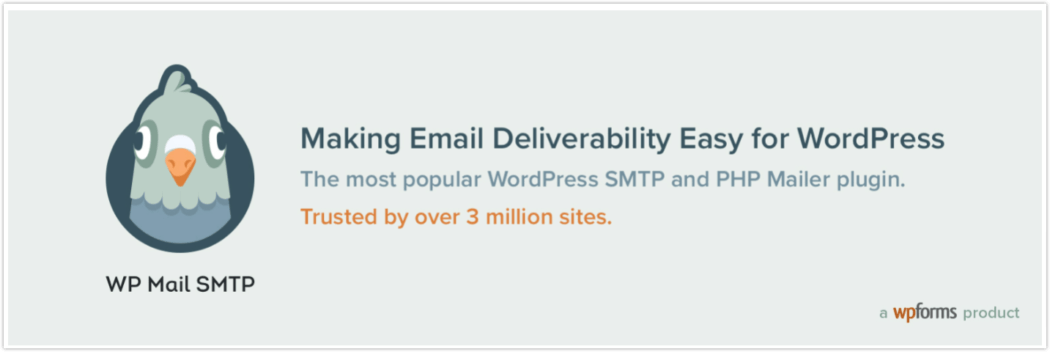 wp mail smtp banner