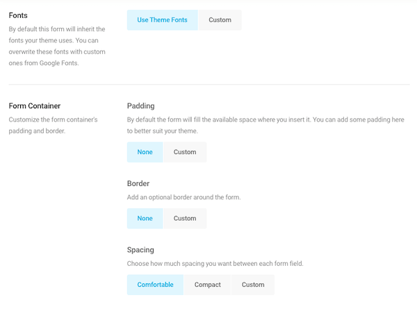 Adjust other settings like font styles
