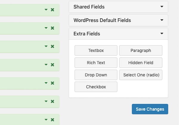 Add extra fields