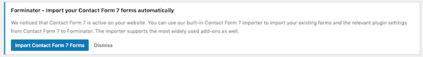We've set up a notfication for you to make importing even easier!